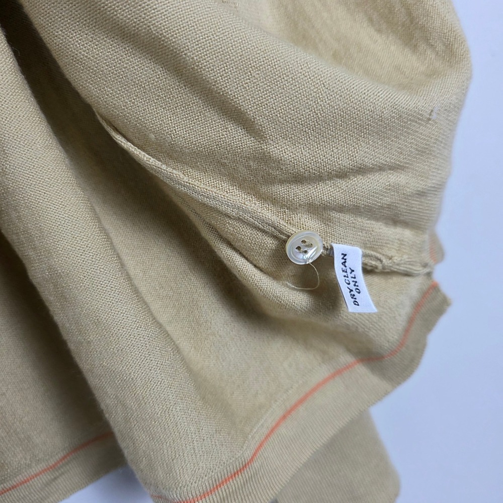 Bullock & Jones San Francisco Merino Wool Cashmere Silk Long Sleeve Polo XXL - Picture 6 of 6